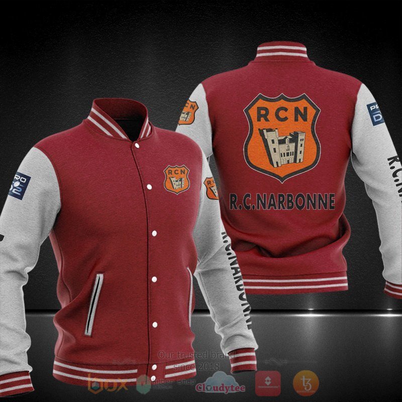 RC Narbonne Baseball Jacket 4 RC Narbonne Baseball Jacket 1 2 3