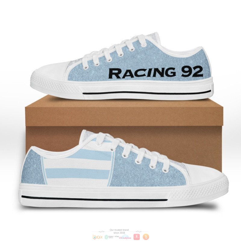NEW Racing 92 low top sneaker shoes 3 Racing 92 low top shoes 1 2