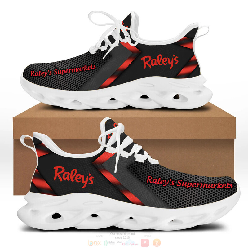Raley's Supermarkets Company Clunky Max Soul Sneaker Shoes 2 Raleys Supermarkets Clunky Max Soul Shoes 1