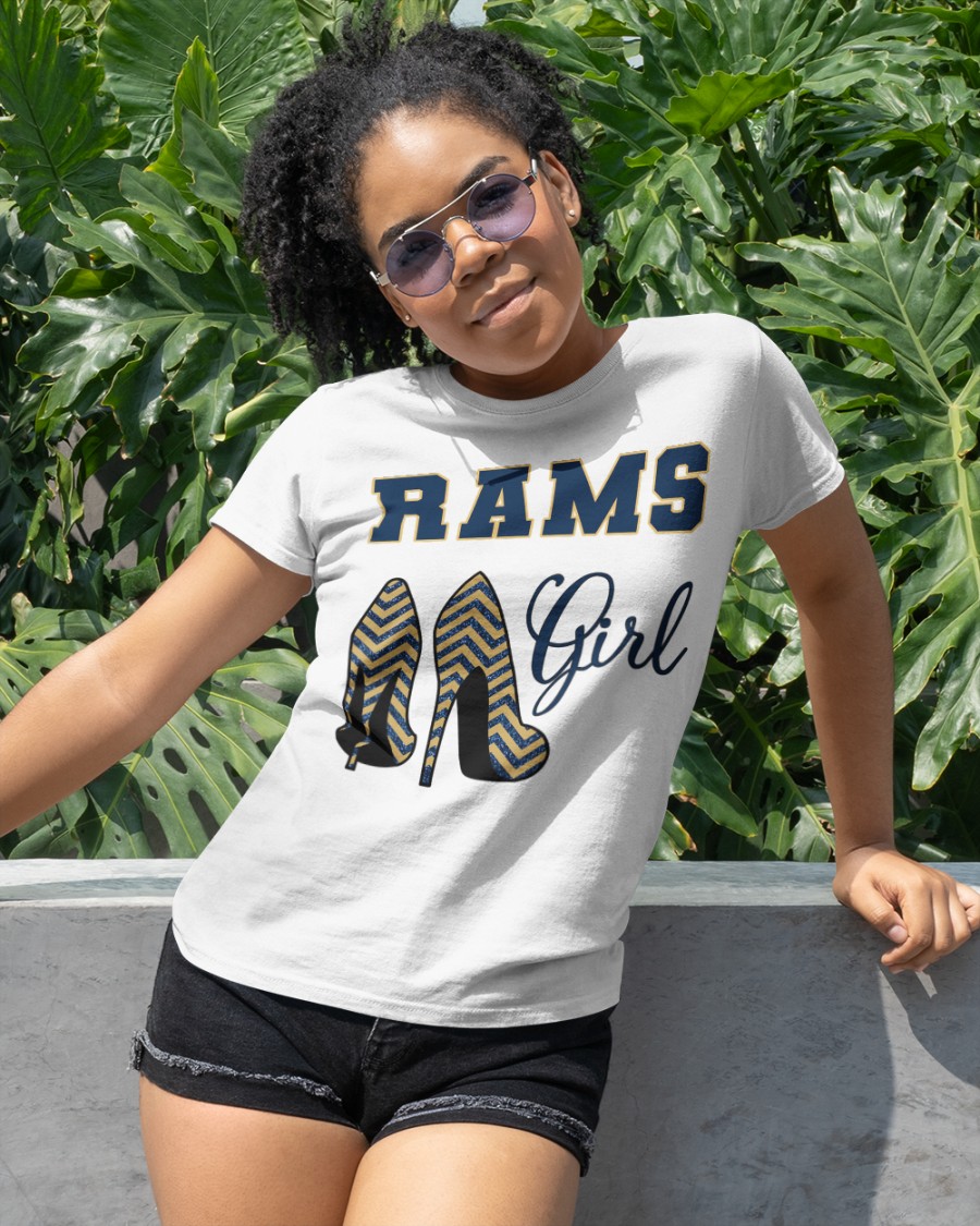 Los Angeles Rams girl high heel jersey shirt, hoodie 9 Rams girl high heel shirt hoodie 3