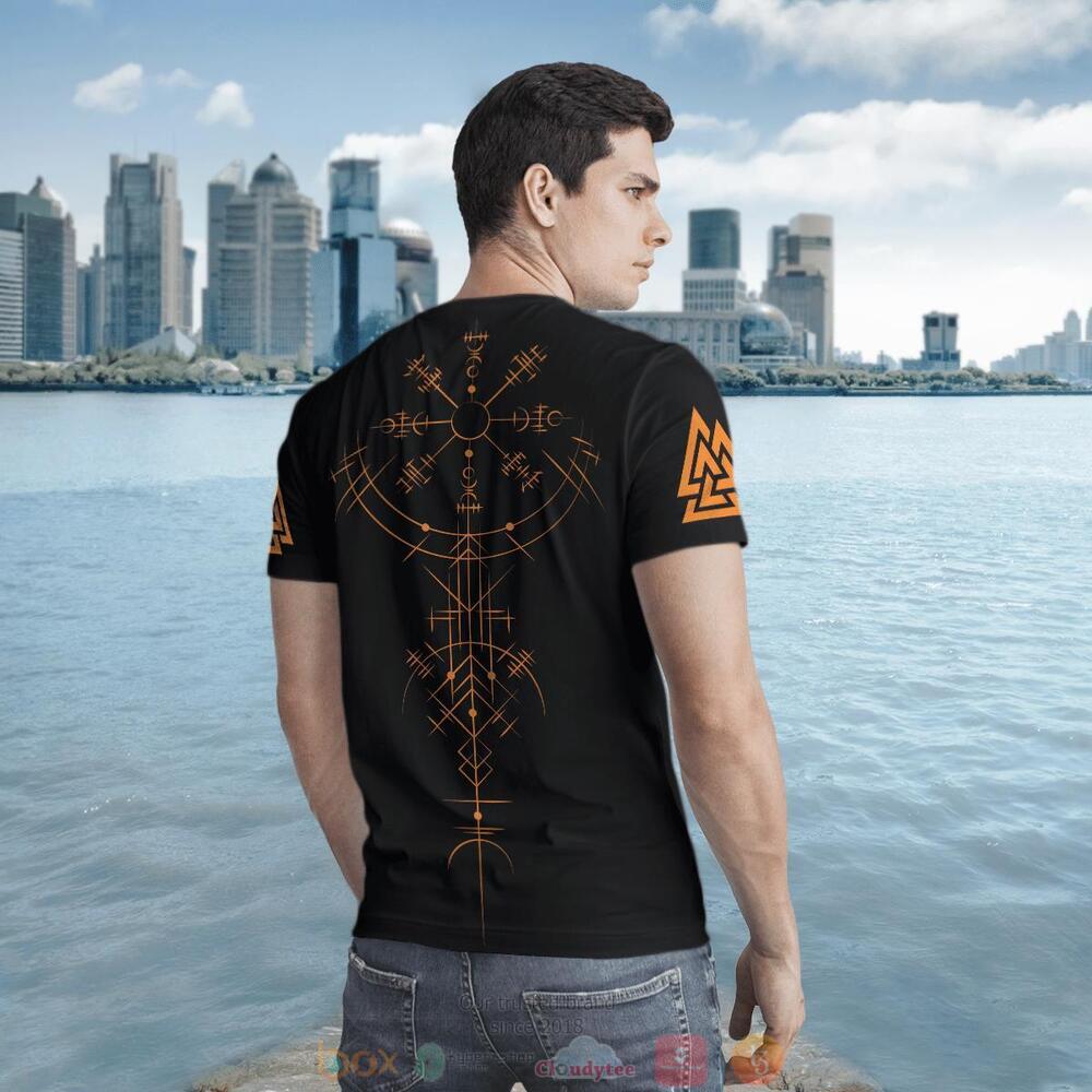 Raven Skull Till Valhalla Valknut Viking 3d shirt hoodie 1 2 3 4 5 6