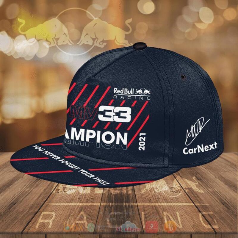 RedBull Racing Max Verstappen You never forget your first 33 cap 1 2
