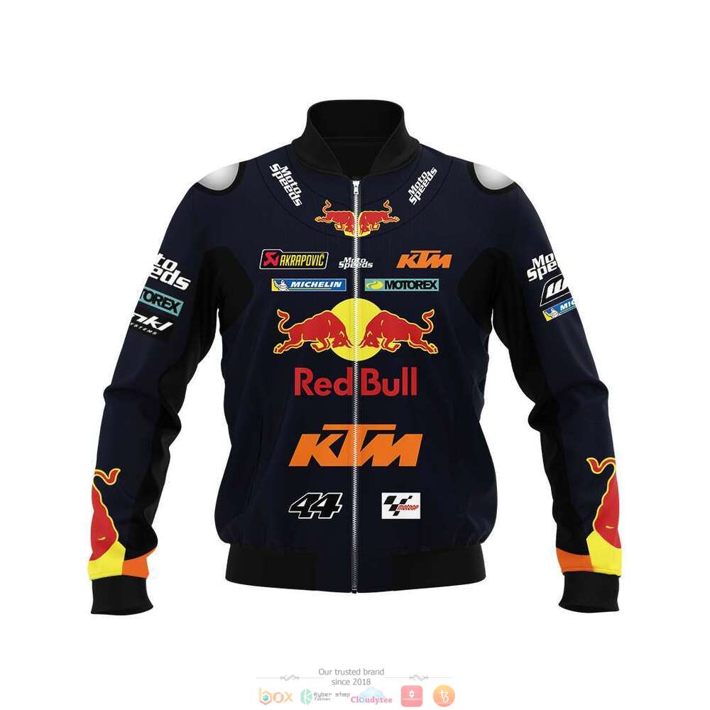 BEST Red Bull KTM black bomber jacket 3 Red Bull KTM black bomber jacket 1 2