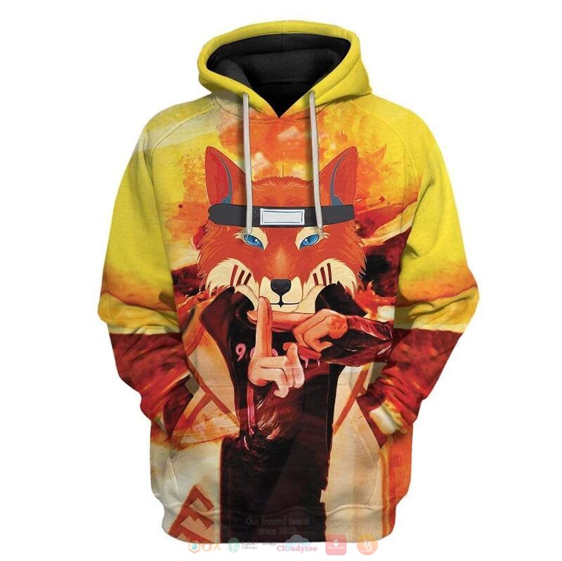 Red Fox Tranformation 3D Hoodie, Zip Hoodie 10 Red Fox Tranformation 3D Hoodie Zip Hoodie