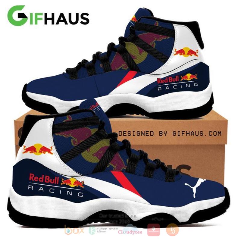 Redbull Racing Air Jordan 11 sneaker shoes