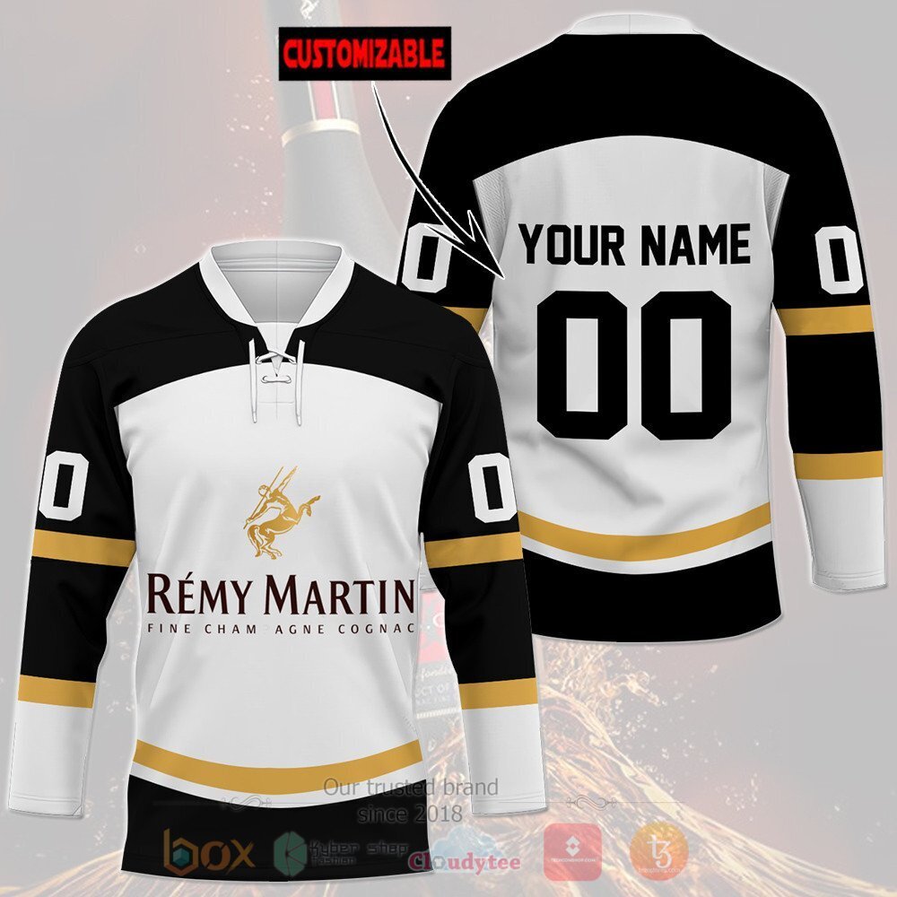 Remy Martin Fine Cham Agne Cognac Personalized Hockey Jersey