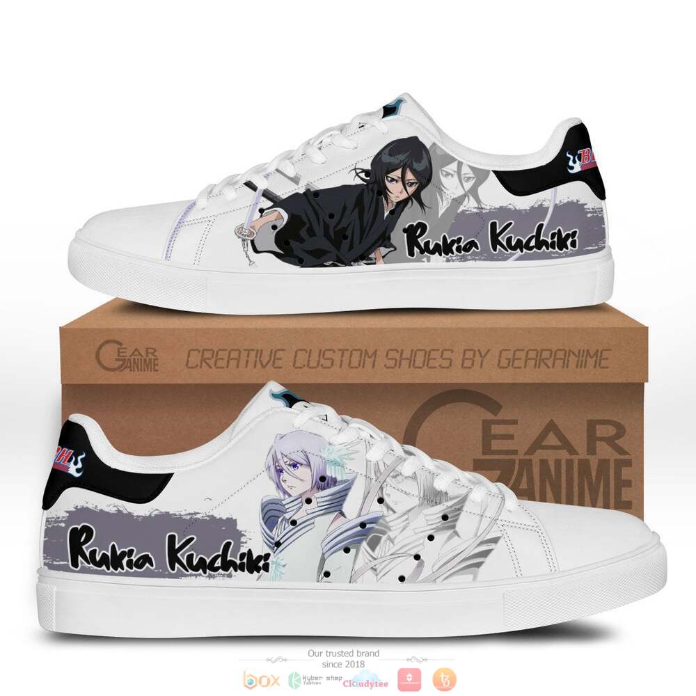 Rukia Kuchiki Anime Bleach Skate Stan Smith Shoes