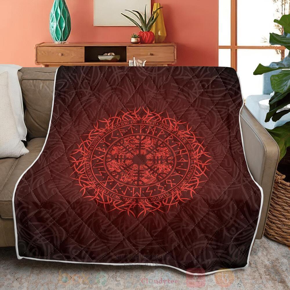 Runic And The Helm of Awe Quilt