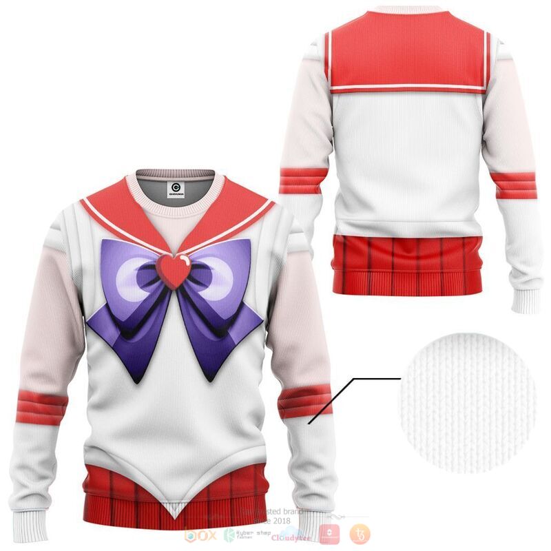 Sailor Mars 3D Shirt, Hoodie 6 Sailor Mars 3D Shirt Hoodie 1 2 3 4 5