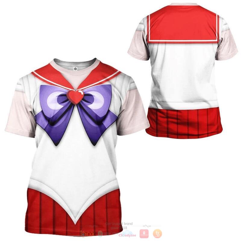 Sailor Mars 3D Shirt, Hoodie 7 Sailor Mars 3D Shirt Hoodie 1 2 3 4 5 6