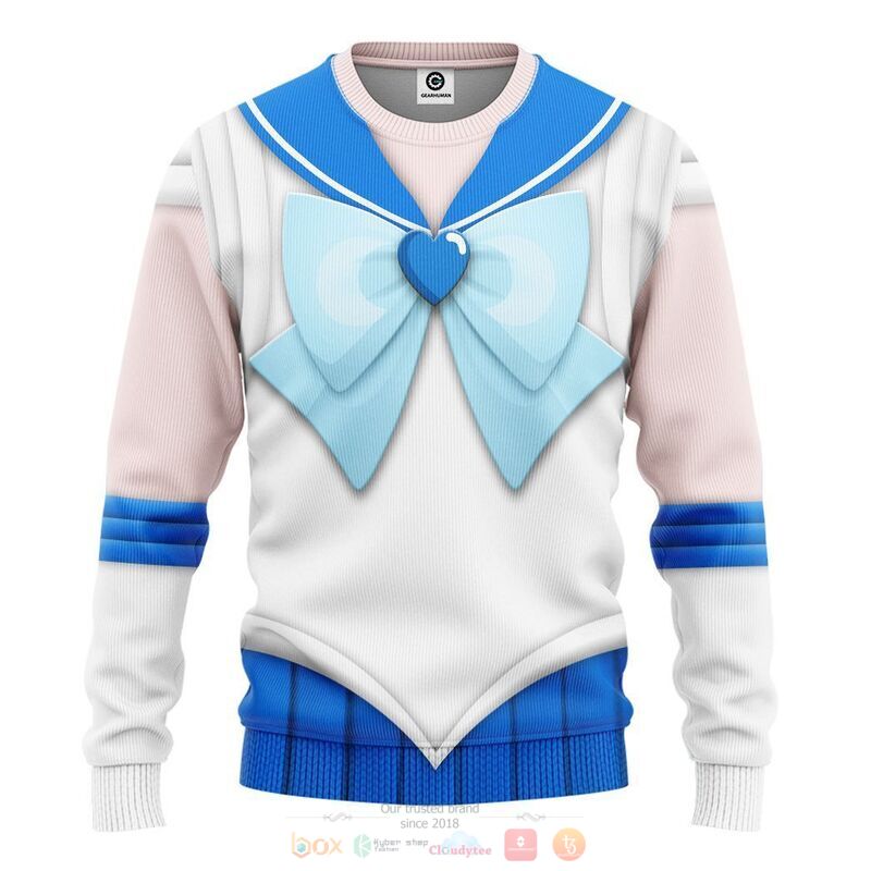 Sailor Mercury 3D Shirt, Hoodie 2 Sailor Mercury 3D Shirt Hoodie 1