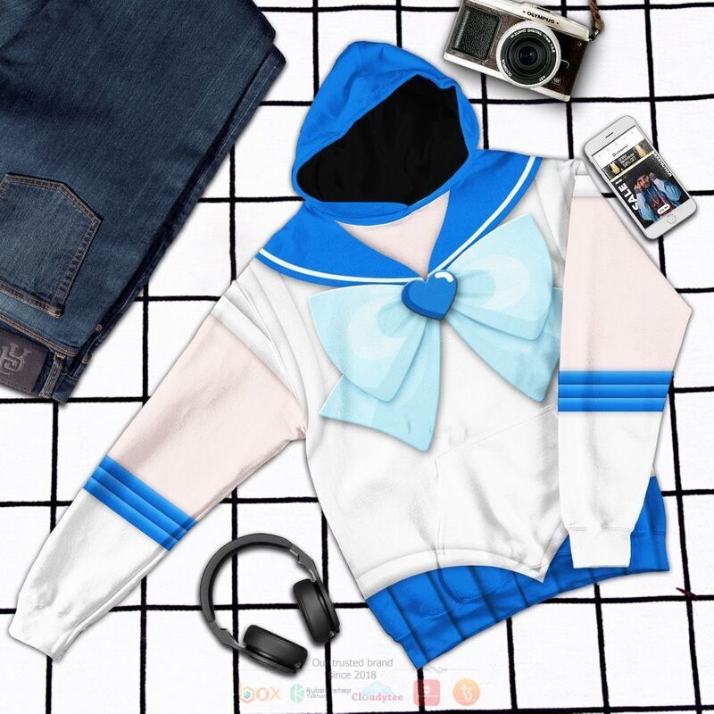 Sailor Mercury 3D Shirt, Hoodie 9 Sailor Mercury 3D Shirt Hoodie 1 2 3 4 5 6 7 8