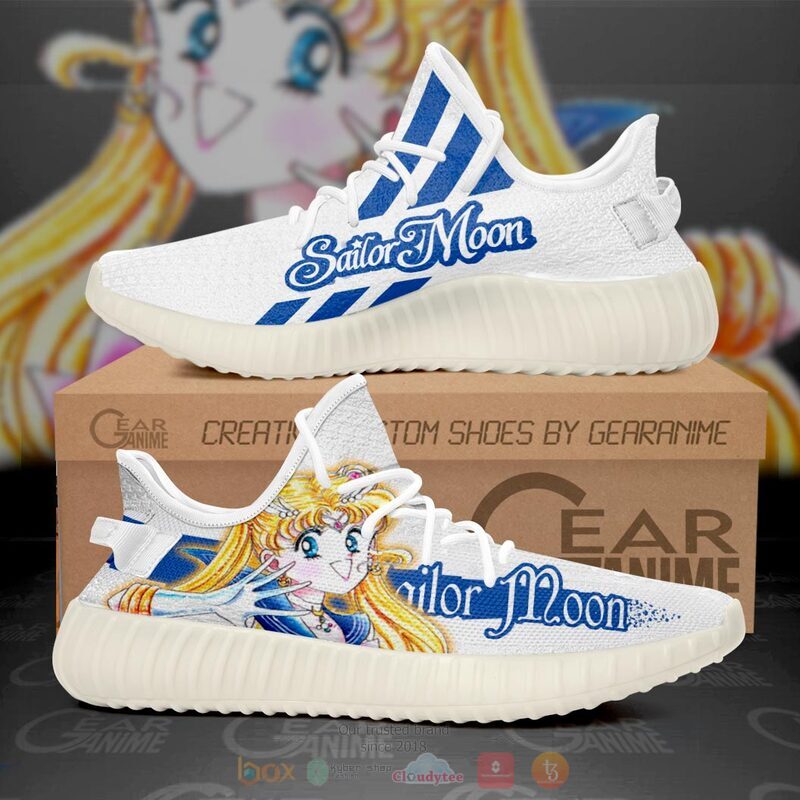 Sailor Moon Green Yeezy Sneaker shoes