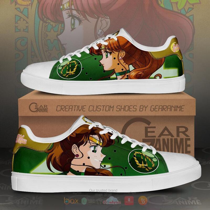 Sailor Moon Sailor Jupiter Skate Stan Smith Shoes