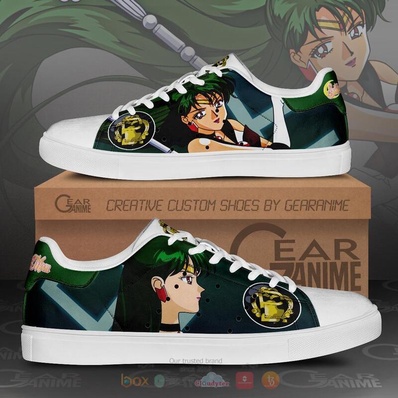 Sailor Moon Sailor Pluto Skate Stan Smith Shoes