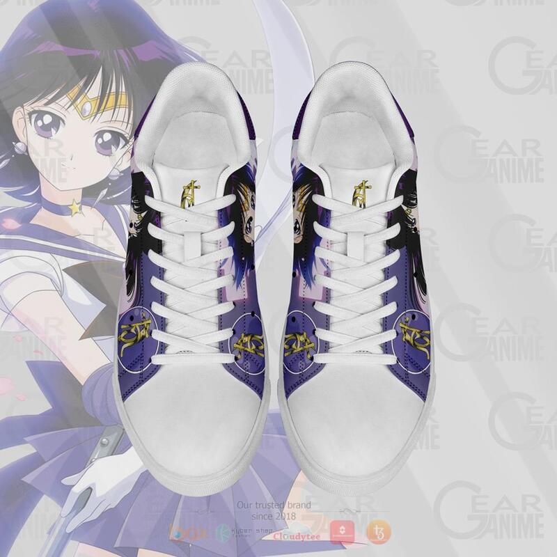Sailor Moon Sailor Saturn Skate Stan Smith Shoes 1 2 3