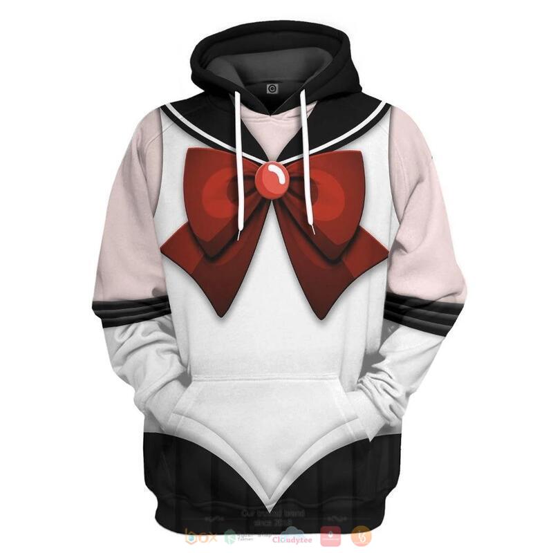 Sailor Pluto White 3D Shirt Hoodie