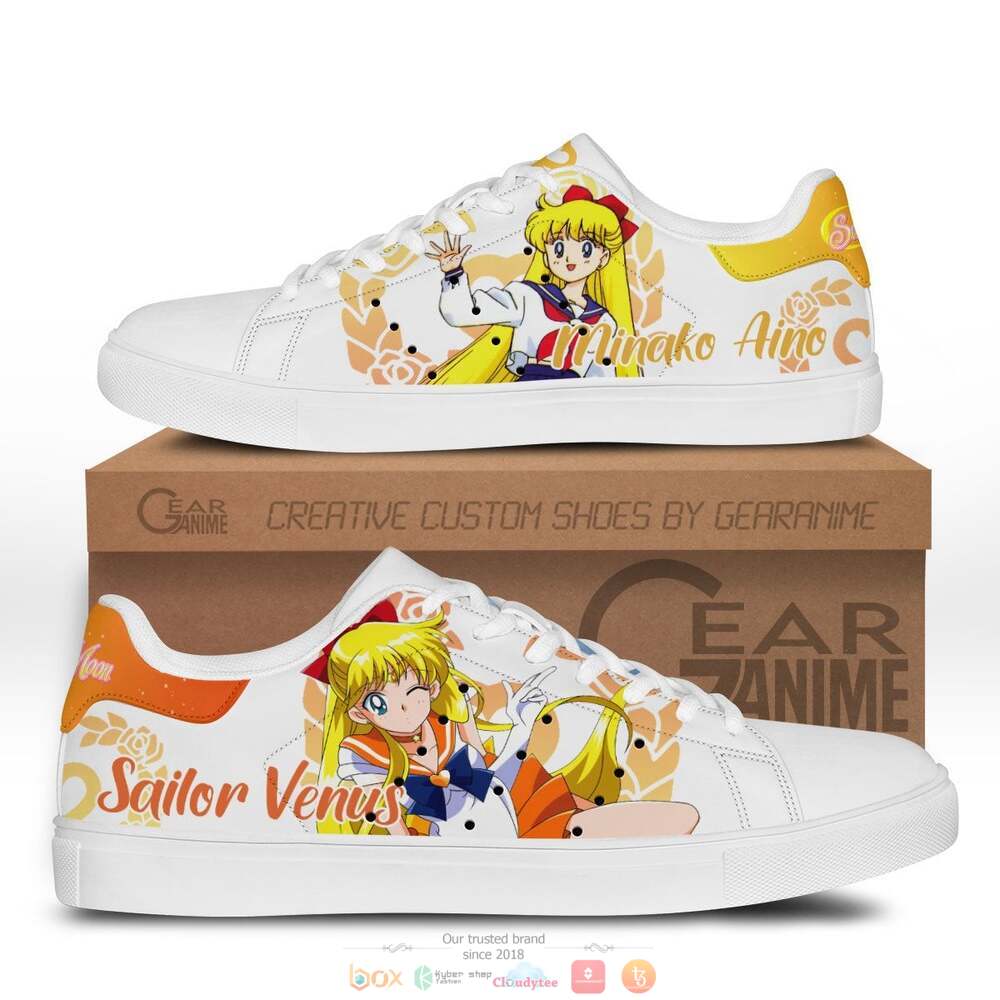 Sailor Venus Anime Sailor Moon Skate Stan Smith Shoes