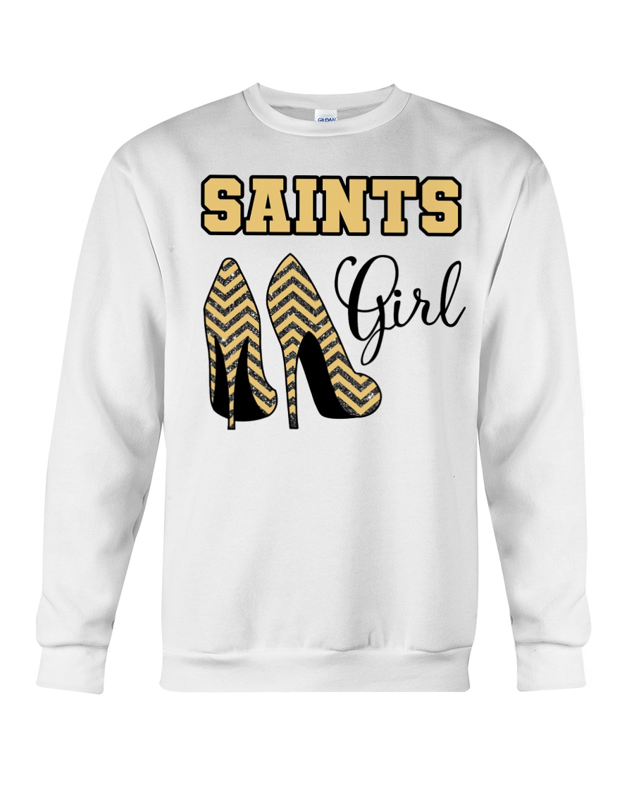 New Orleans Saints girl high heel jersey shirt, hoodie 3 Saints girl high heel shirt hoodie 9