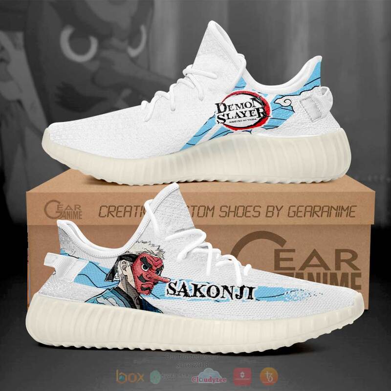 Sakonji Urokodaki Demon Slayer Yeezy Sneaker Shoes