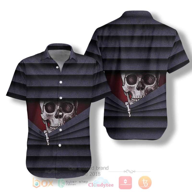 BEST Say Hello To Devil Halloween 3D All Over Printed Hawaiian Shirt 1 Say Hello To Devil Halloween Hawaiian Shirt
