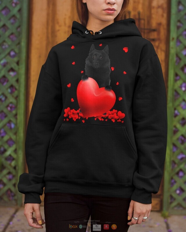 Valentine Hearts Schipperke hoodie, shirt 7 Schipperke Valentine Hearts shirt hoodie 1 2 3 4 5 6
