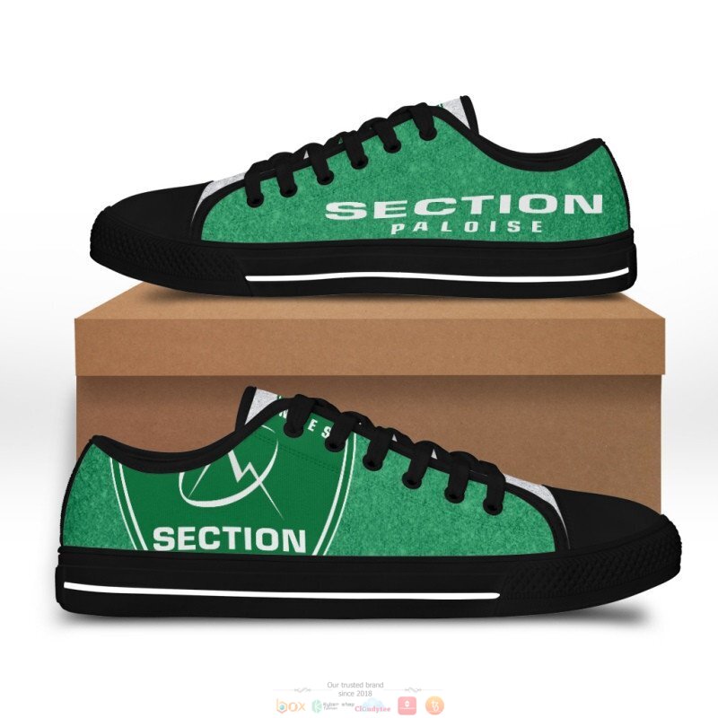 NEW Section Paloise low top sneaker shoes 6 Section Paloise low top shoes 1 2 3 4 5