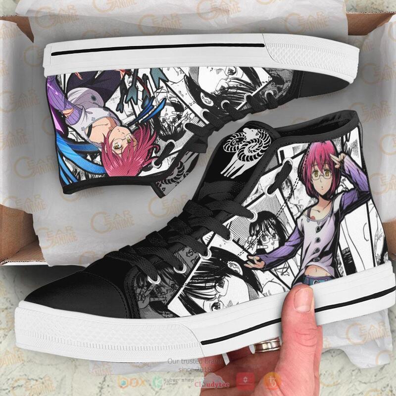 Seven Deadly Sins Gowther Canvas High Top shoes 1