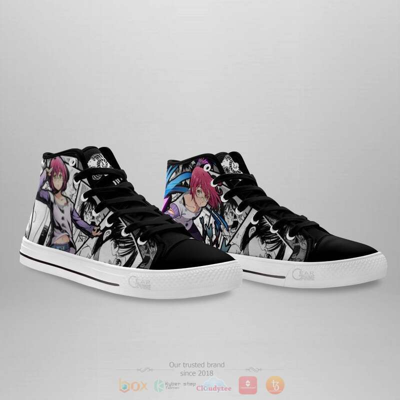 Seven Deadly Sins Gowther Canvas High Top shoes 3 Seven Deadly Sins Gowther Canvas High Top shoes 1 2