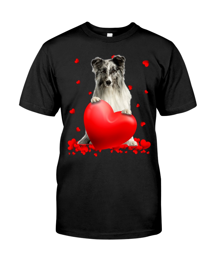 Shetland Sheepdog Valentine Hearts jersey shirt, hoodie 11 Shetland Sheepdog Valentine Hearts shirt hoodie 1