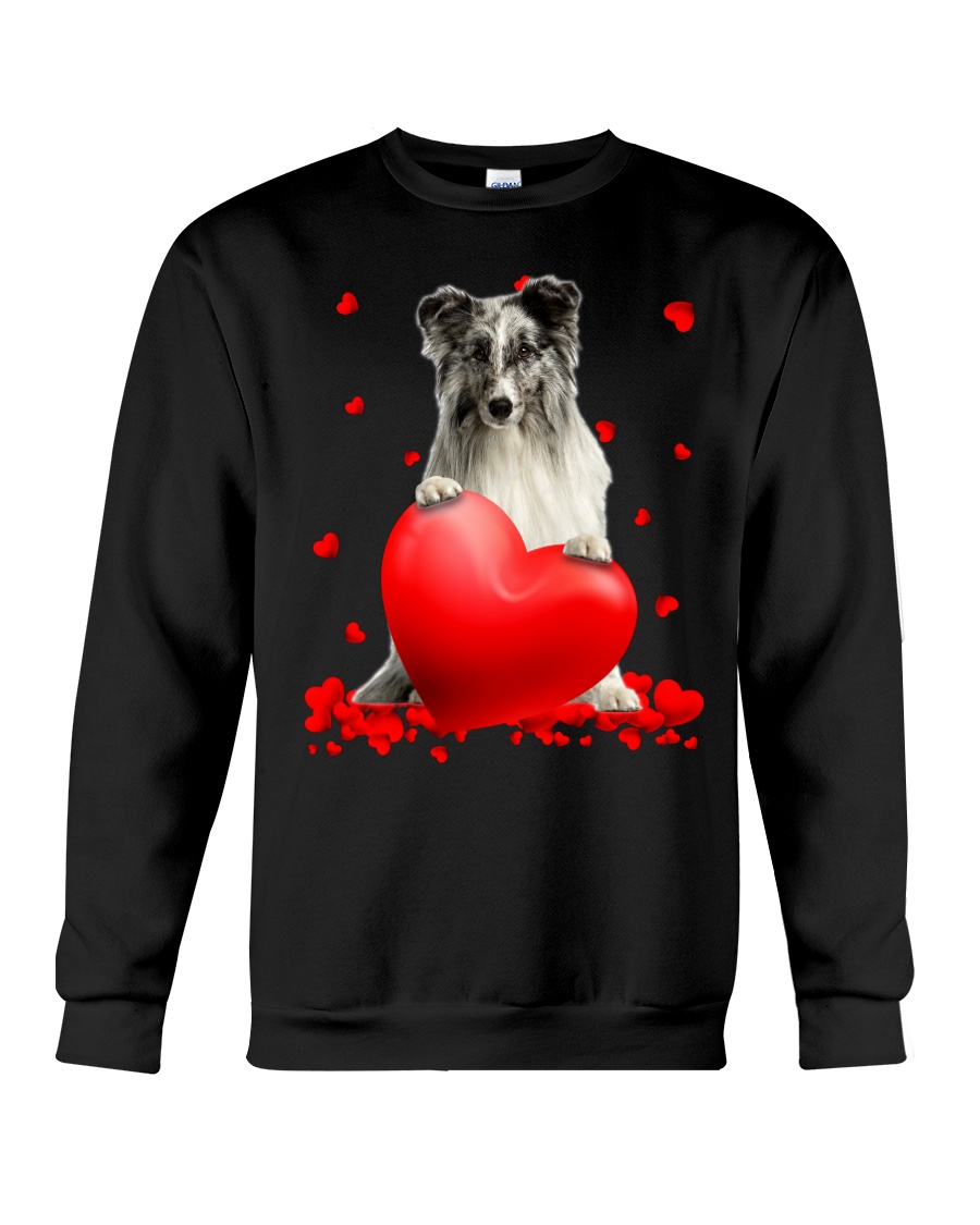 Shetland Sheepdog Valentine Hearts jersey shirt, hoodie 5 Shetland Sheepdog Valentine Hearts shirt hoodie 7