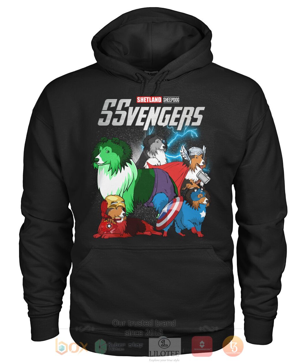 BEST Shetland sheepdog Ssvengers 3D Shirt, Hoodie 2 Shetland sheepdog Ssvengers 3D Hoodie Shirt 1