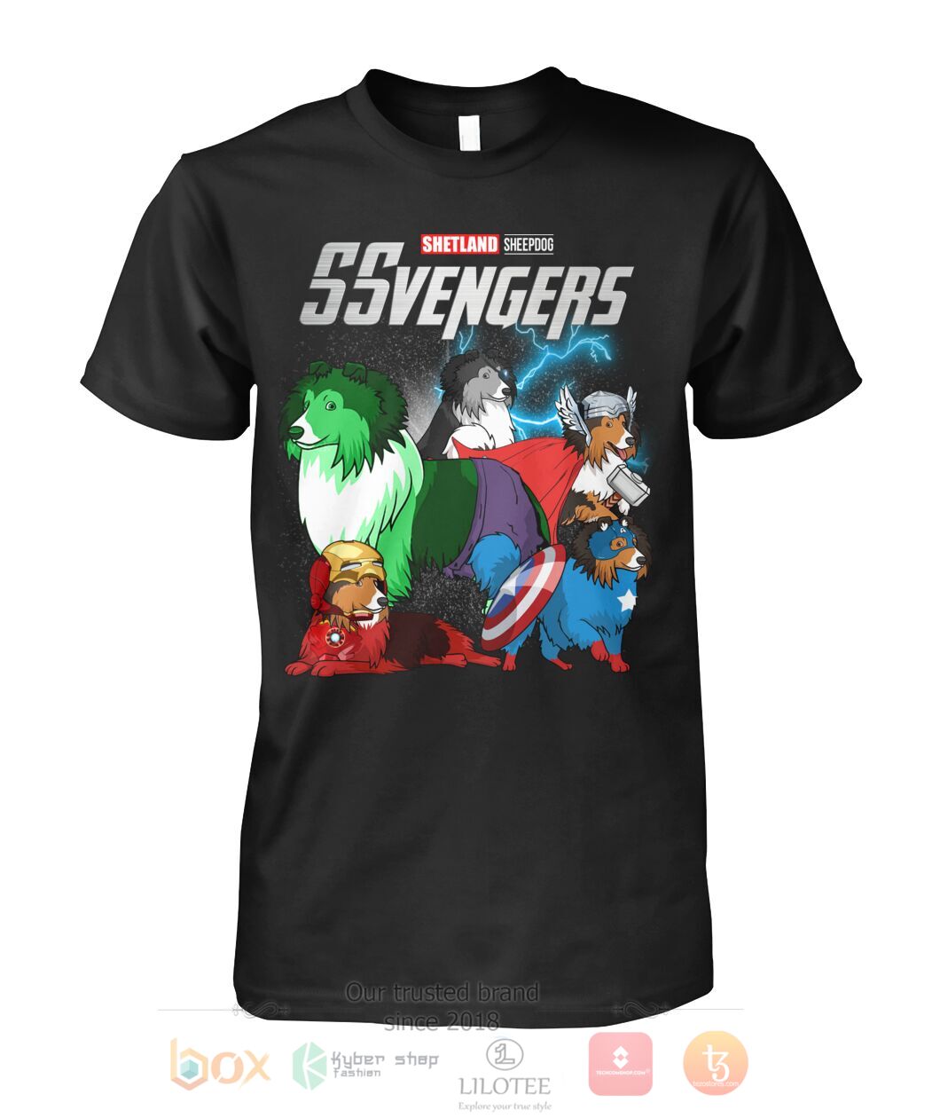BEST Shetland sheepdog Ssvengers 3D Shirt, Hoodie 3 Shetland sheepdog Ssvengers 3D Hoodie Shirt 1 2