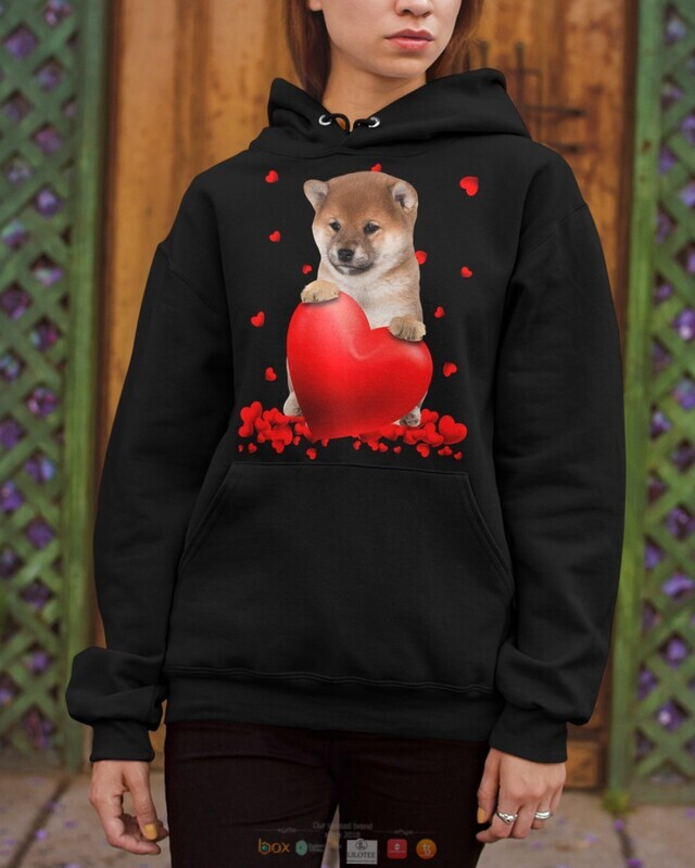 Valentine Hearts Shiba Inu hoodie, shirt 7 Shiba Inu Valentine Hearts shirt hoodie 1 2 3 4 5 6