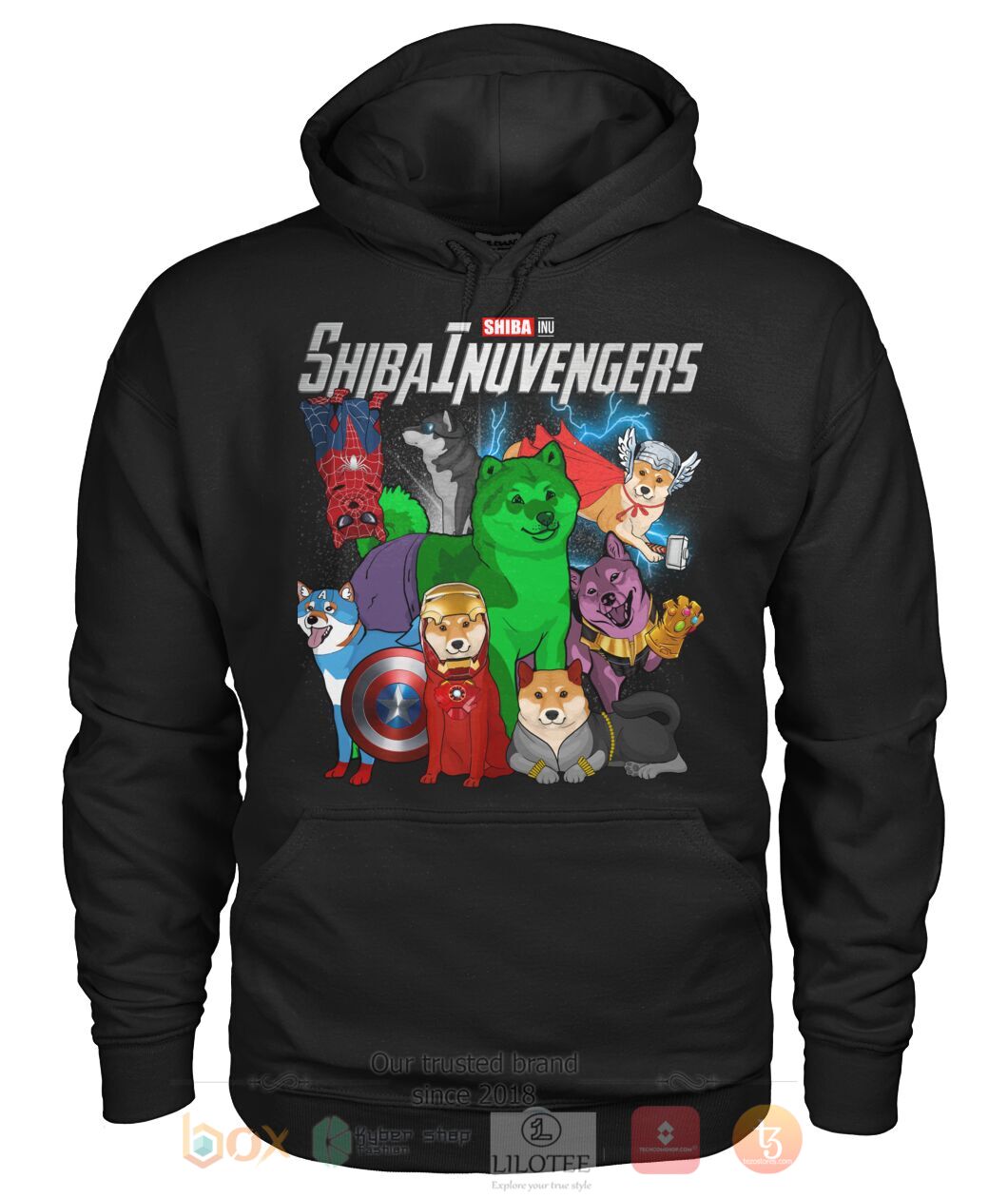BEST Shiba Inuvengers 3D Shirt, Hoodie 2 Shiba Inuvengers 3D Hoodie Shirt 1
