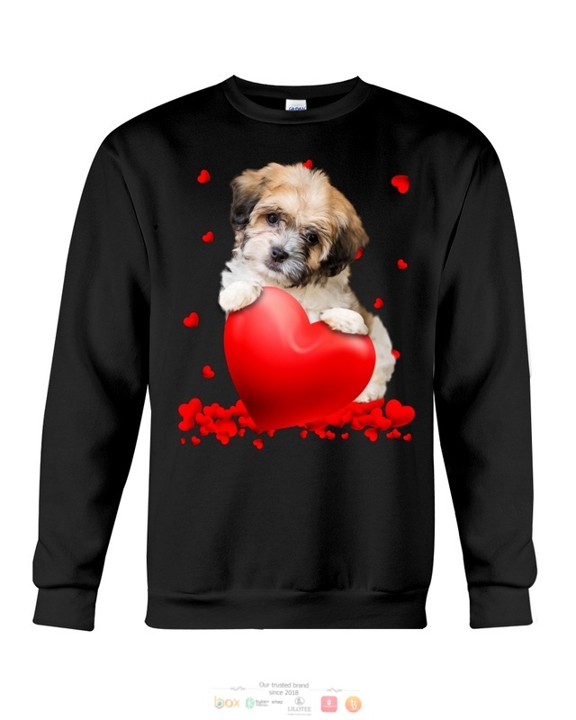 Valentine Hearts Shichon hoodie, shirt 6 Shichon Valentine Hearts shirt hoodie 1 2 3 4 5