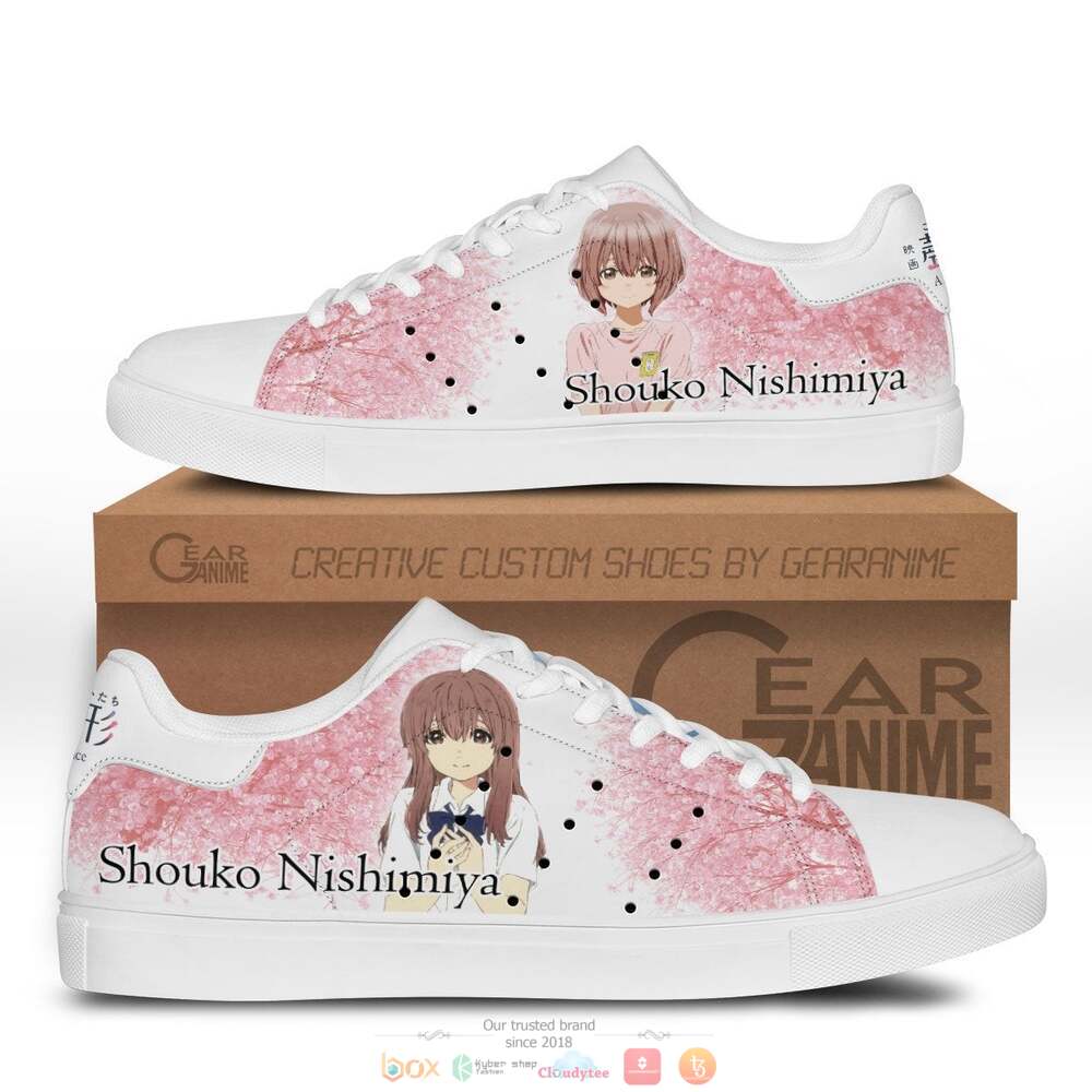 Shouko Nishimiya Anime A Silent Voice Skate Stan Smith Shoes