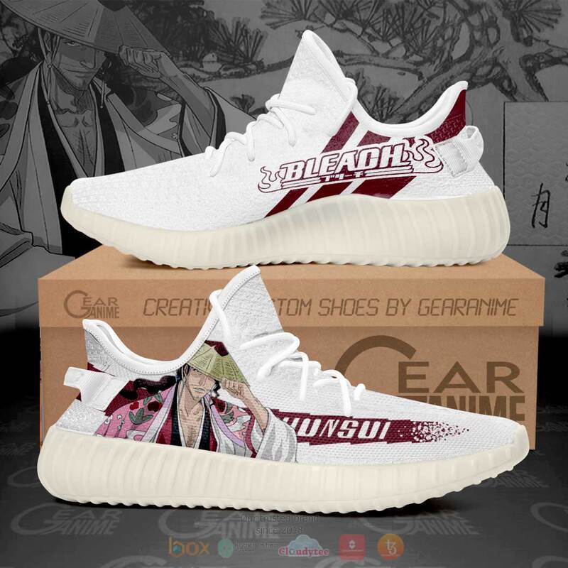 Shunsui Kyoraku Bleach Yeezy Sneaker shoes