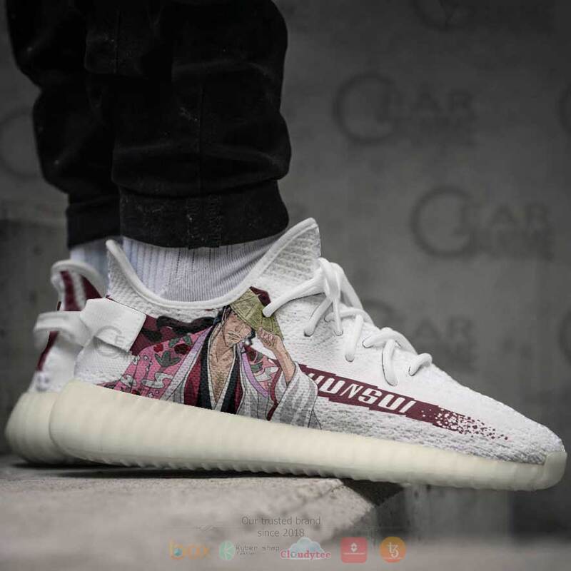 Shunsui Kyoraku Bleach Yeezy Sneaker shoes 4 Shunsui Kyoraku Bleach Yeezy Sneaker shoes 1 2 3