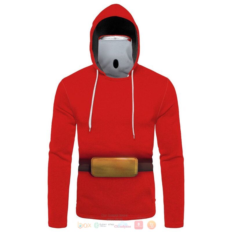 Shy Guy Bandana 3D Hoodie Mask