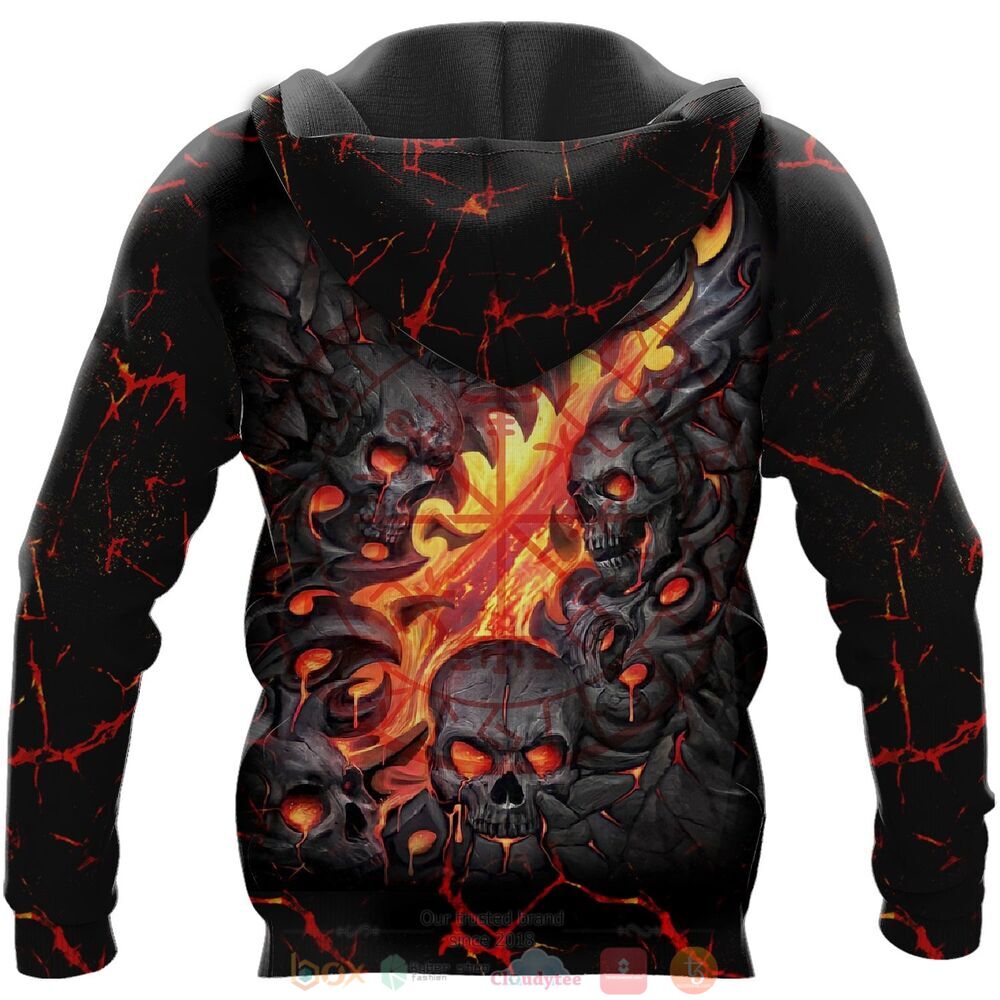 Skull Lava Valknut Viking jersey shirt, hoodie 4 Skull Lava Valknut Viking 3d shirt hoodie 1 2 3