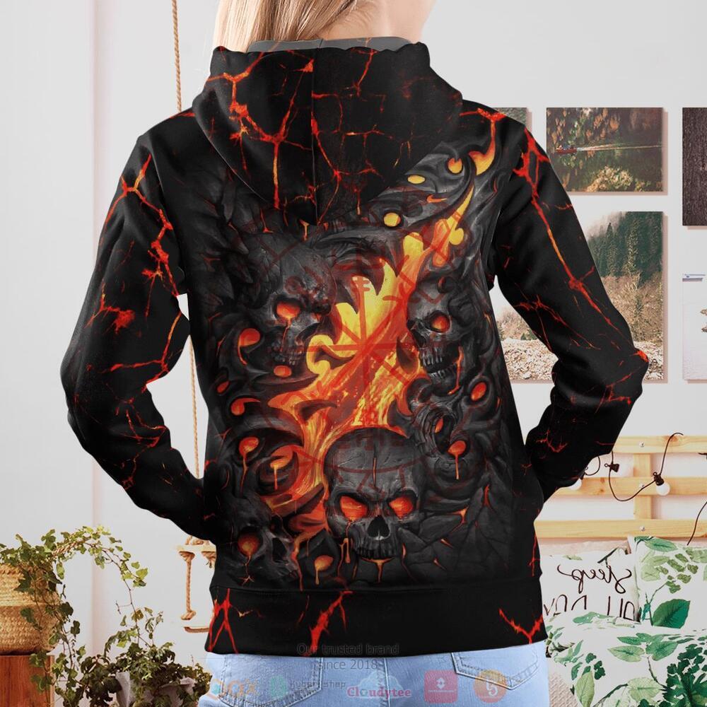 Skull Lava Valknut Viking jersey shirt, hoodie 6 Skull Lava Valknut Viking 3d shirt hoodie 1 2 3 4 5