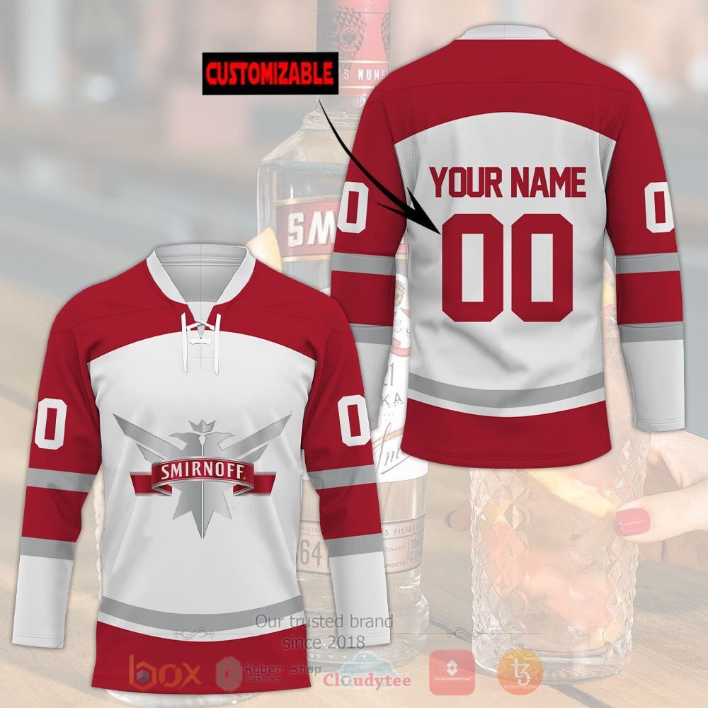 Smirnoff Personalized Hockey Jersey