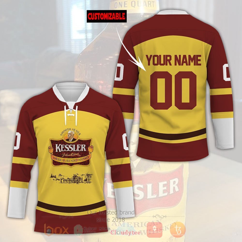BEST Smooth As Silk Kessler Personalized Jersey Hockey 1 Smooth As Silk Kessler Personalized Hockey Jersey