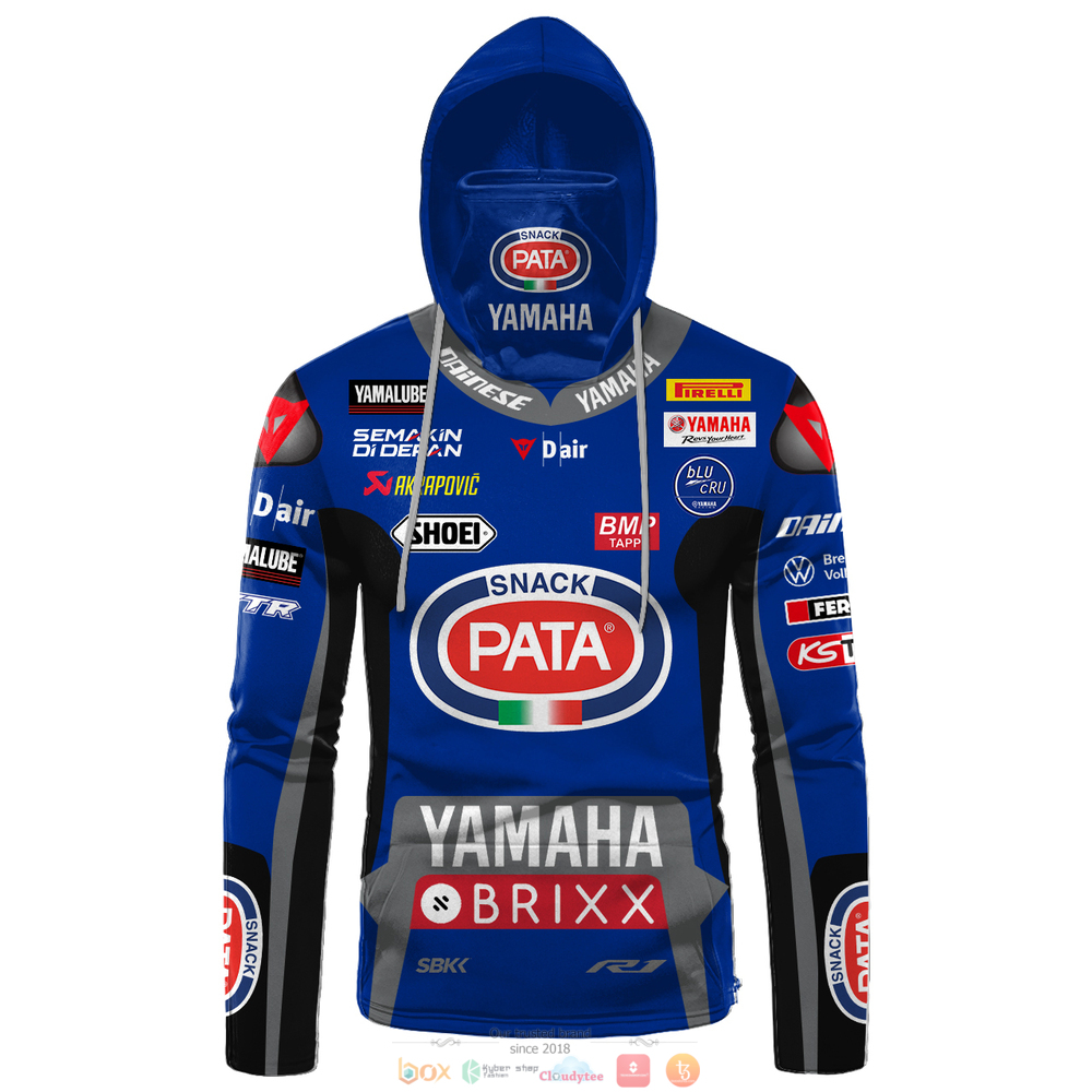 Snack Pata Yamaha Brixx hoodie mask 1