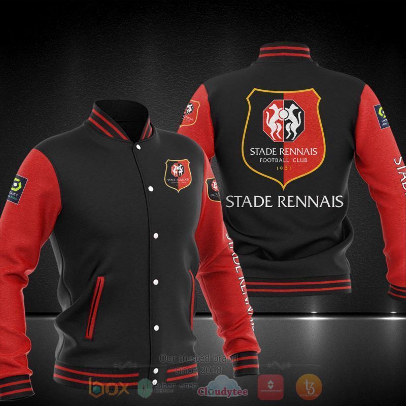 Stade Rennais F C Baseball Jacket