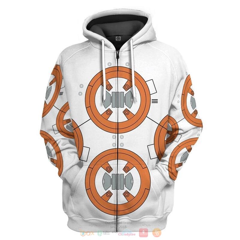 Star Wars Bb8 Cosplay 3D Shirt Hoodie 1 2 3 4 5 6 7