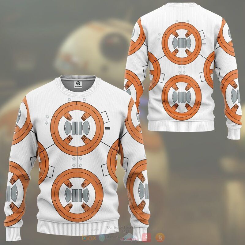 Star Wars Bb8 Cosplay 3D Shirt Hoodie 1 2 3 4 5 6 7 8