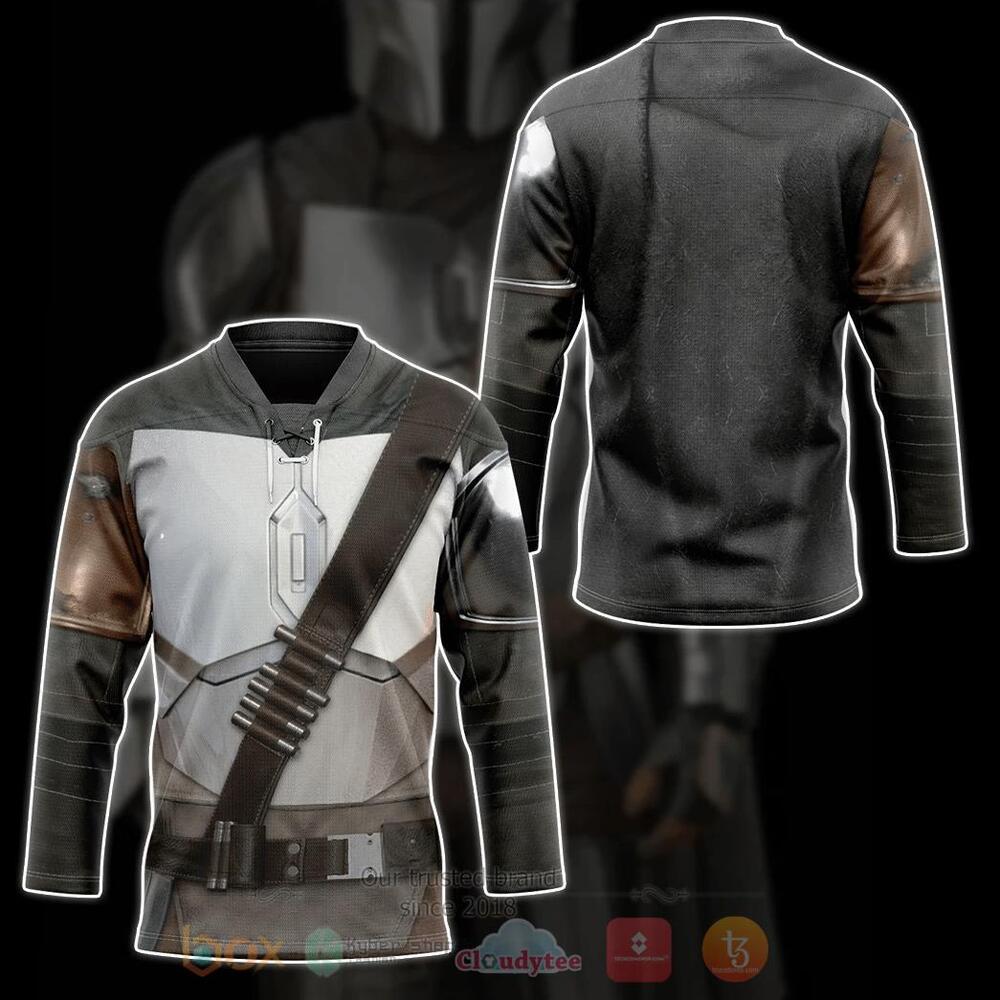 BEST Star Wars Beskar Jersey Hockey 3 Star Wars Beskar Hockey Jersey 1 2