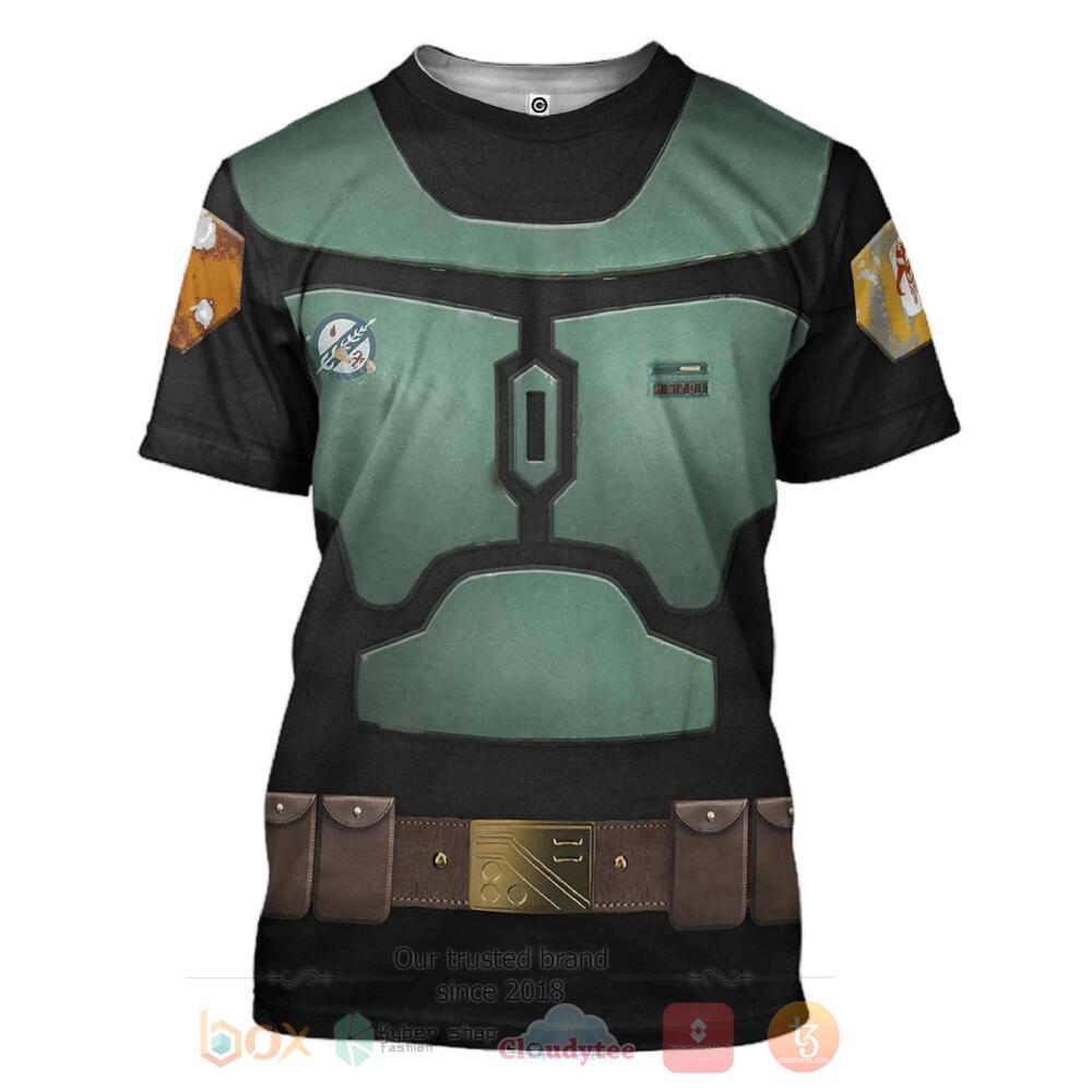 BEST Star Wars Boba Fett In The Black Mando All Over Printed 3D Hoodie, Shirt 3 Star Wars Boba Fett In The Black Mando 3D Hoodie Shirt 1 2